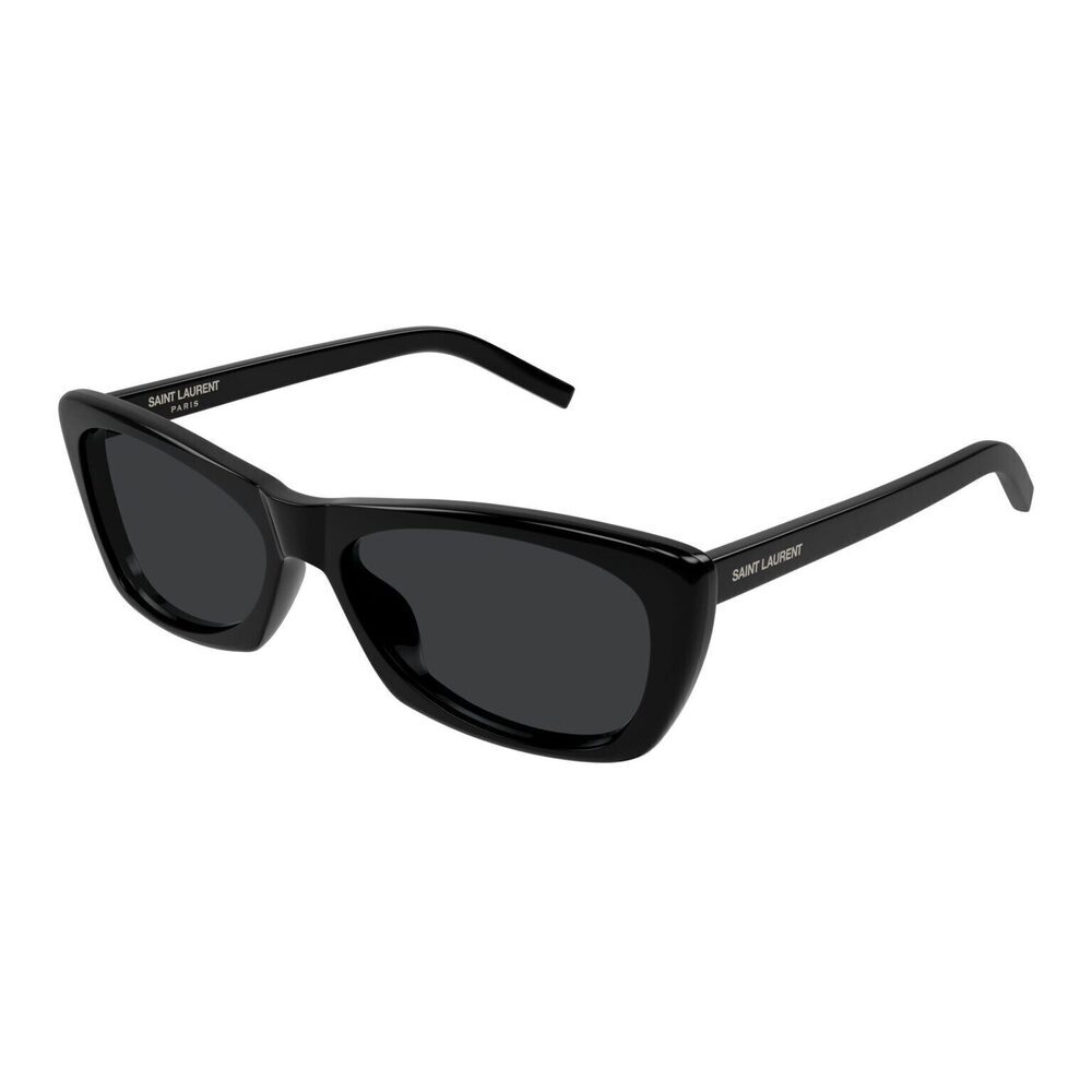 NWT Yves Saint Laurent SL 613 Black 58mm Sunglasses